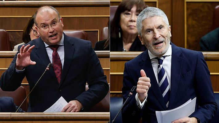 Informativo 24h - El PP pide a Marlaska que dimita y el ministro le acusa de "utilizar dos asesinatos"