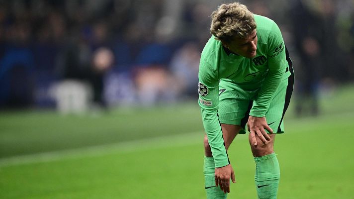 Telediario 1 - Griezmann, baja ante el Almería en Liga y duda ante el Athletic Club en Copa