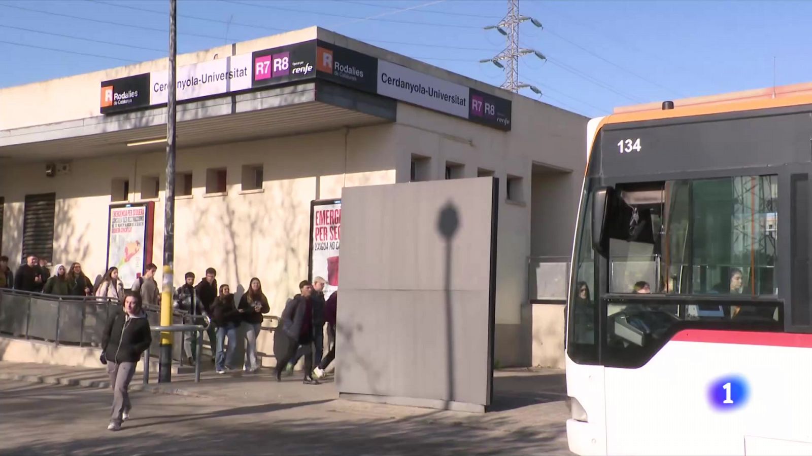 Tercer dia consecutiu d'incidències a Rodalies