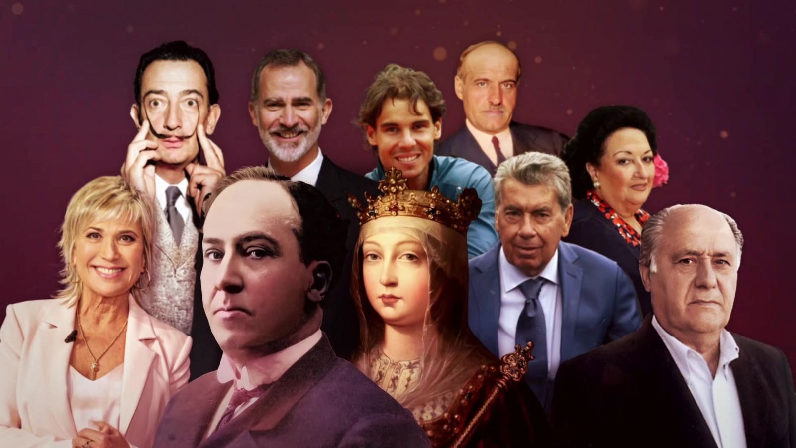 Estos son los 10 personajes del programa 2 de 'El mejor de la historia'