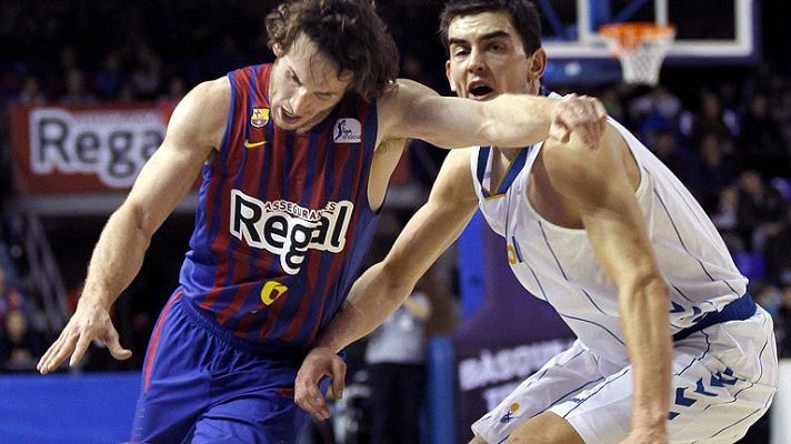 Baloncesto en RTVE - El Barça Regal anula al Cajasol