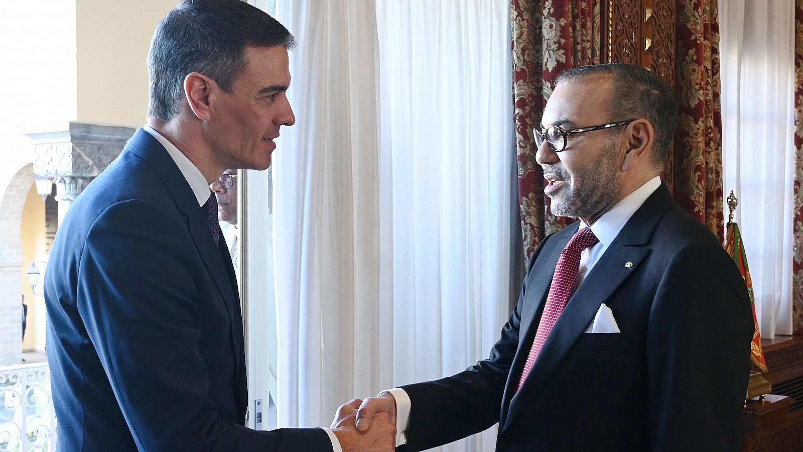 Sánchez se entrevista con Mohamed VI en Marruecos