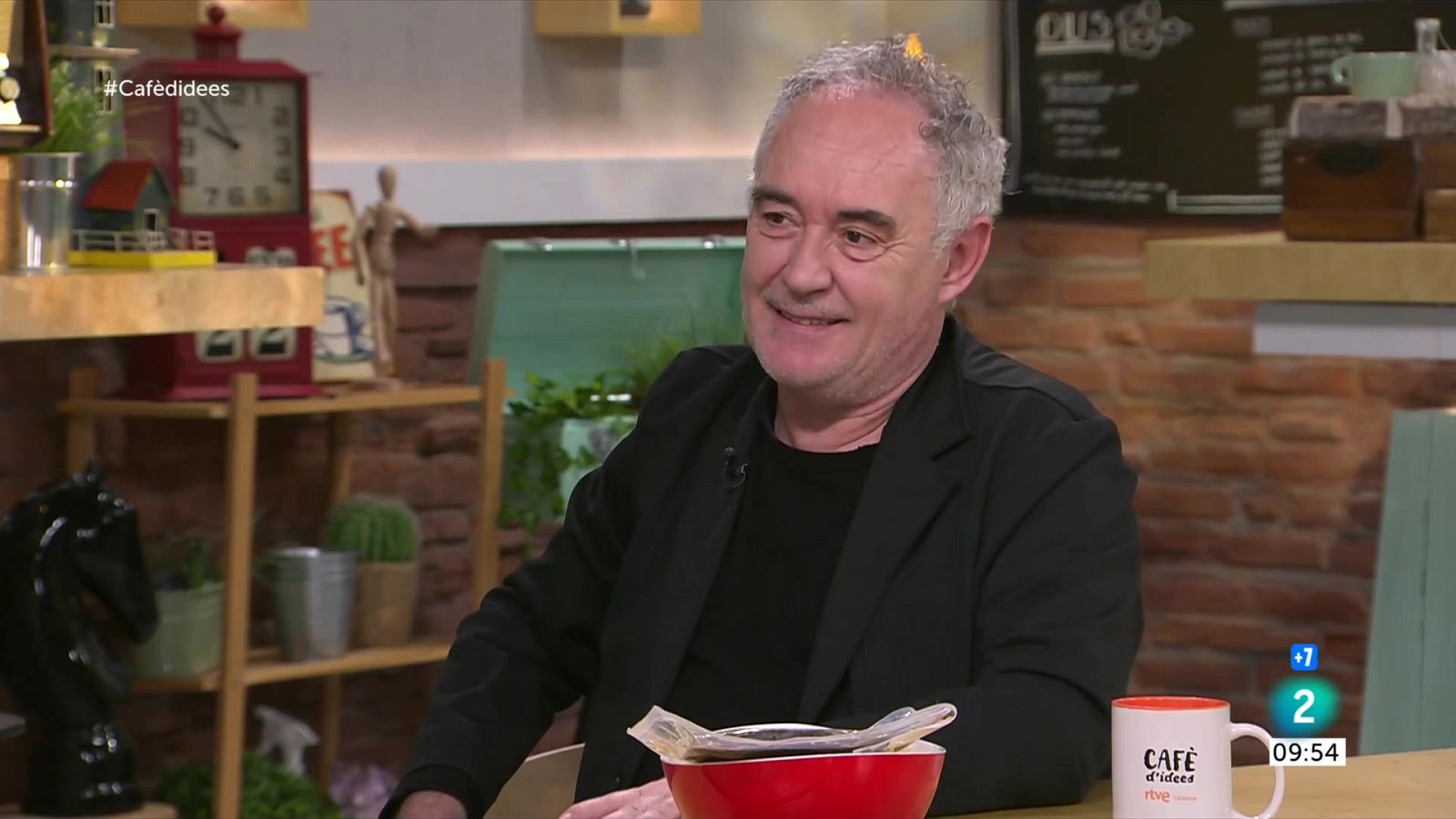 Ferran Adrià presenta la nova temporada de elBulli1846 - Cafè d'idees | Veure