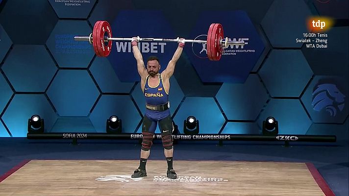 Halterofilia - Campeonato de Europa. Medallas españolas