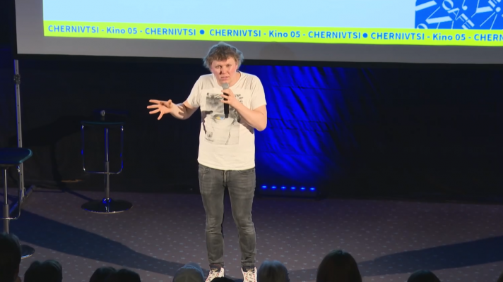 Telediario 2 - Humor como terapia contra la guerra en Ucrania