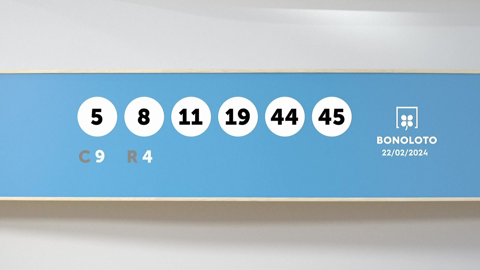 Sorteo de la Lotería Bonoloto del 22/02/2024 - Ver ahora