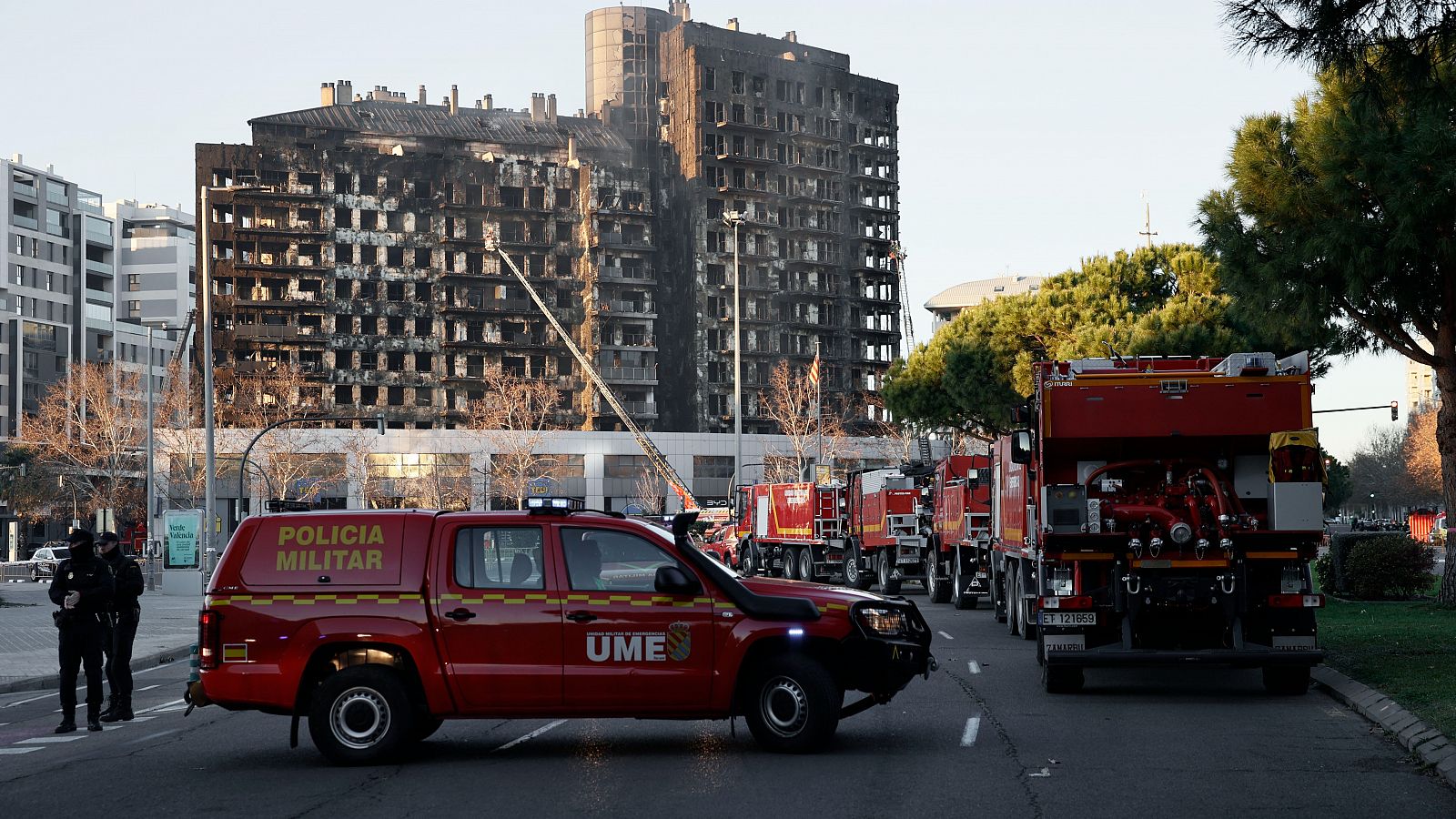 Incendio de Valencia | Vicente, afectado por el incendio