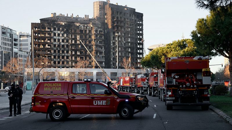 Vicente, afectado por el incendio de Valencia: "Nos hemos quedado todos con lo puesto"