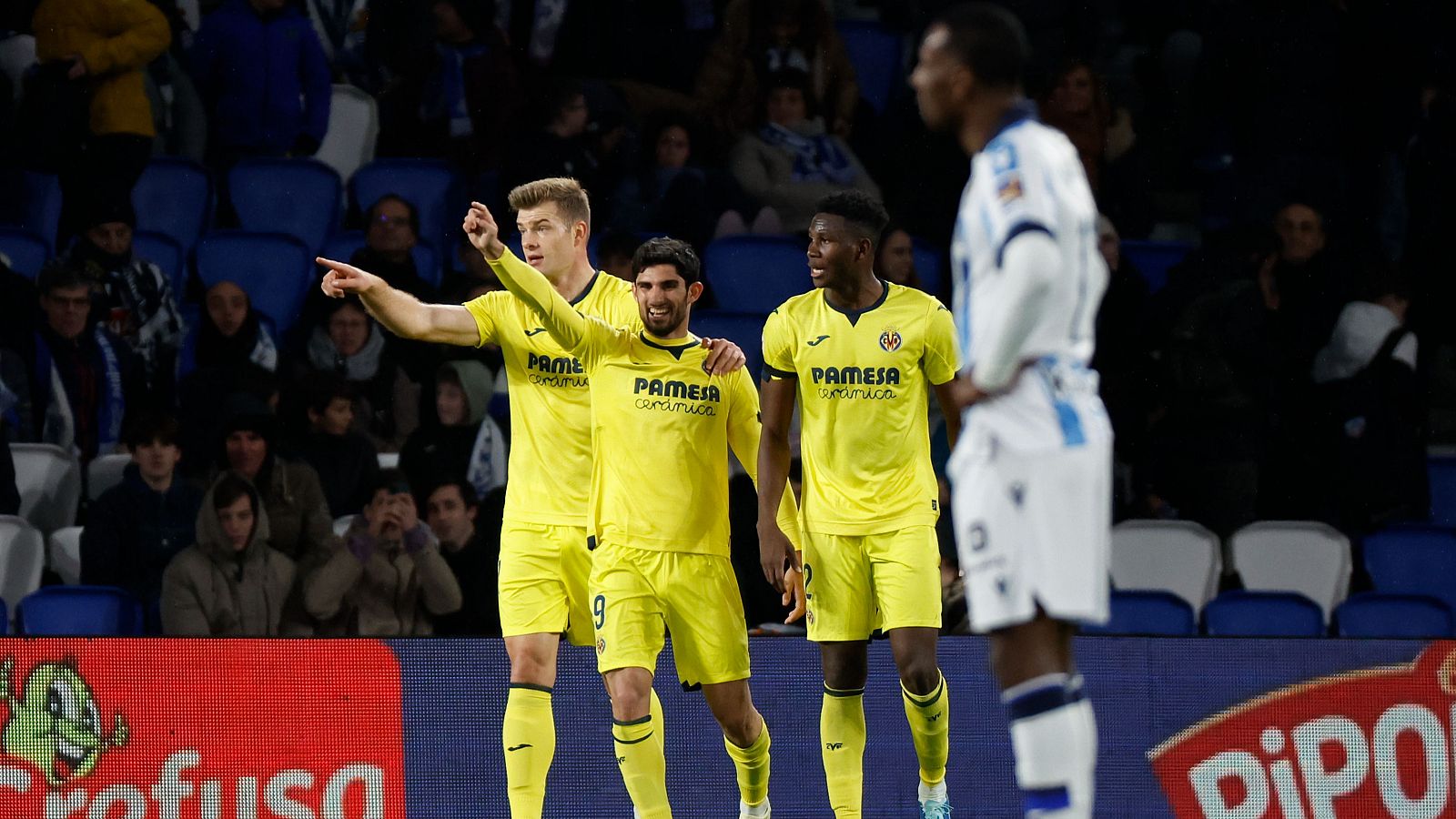 Real Sociedad Villarreal resumen del partido, 26ª jornada Liga