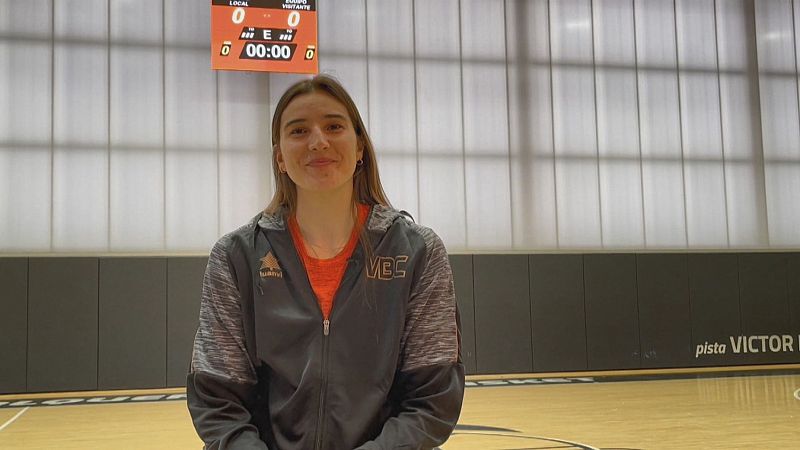 Mara Eraunzetamurgil, jugadora del Valencia Basket: "La clave de mi progresin es el trabajo y no rendirme"