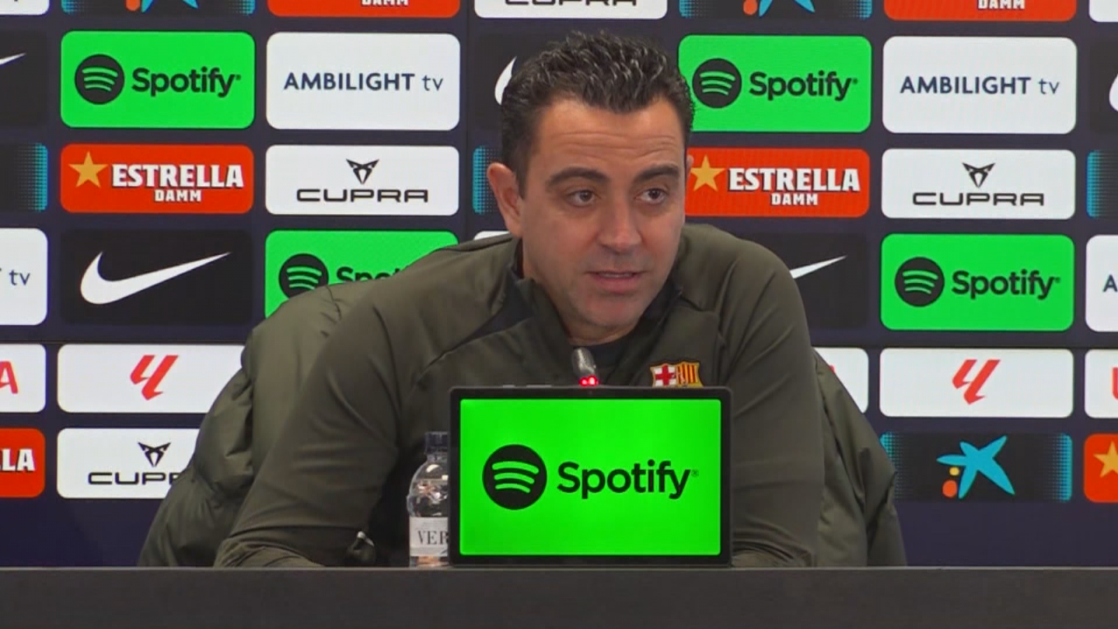 Xavi, antes de "una final por LaLiga", se imagina jugando con Bordalás