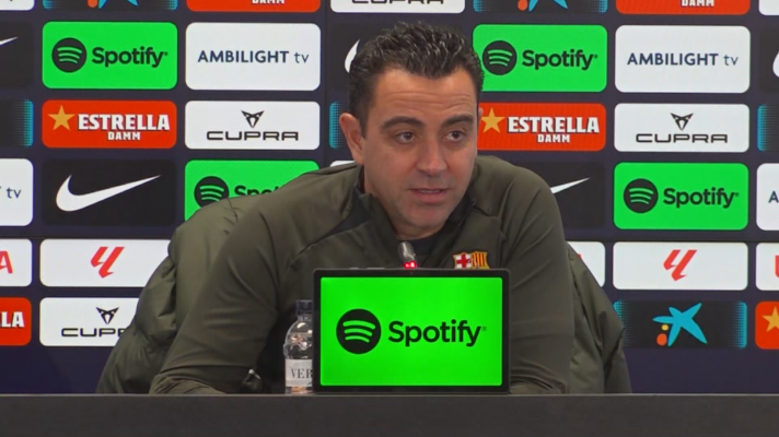 Fútbol - Xavi habla de "una final por LaLiga" contra el Getafe y se imagina de centrocampista en un equipo de Bordalás