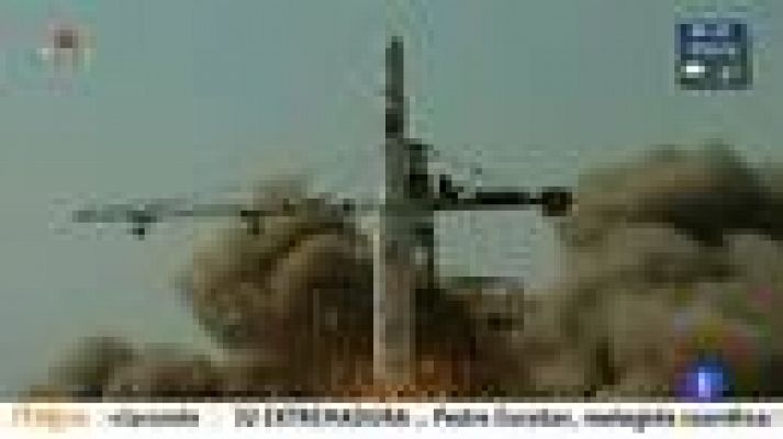 Telediario 1 - Cohete Corea del Norte