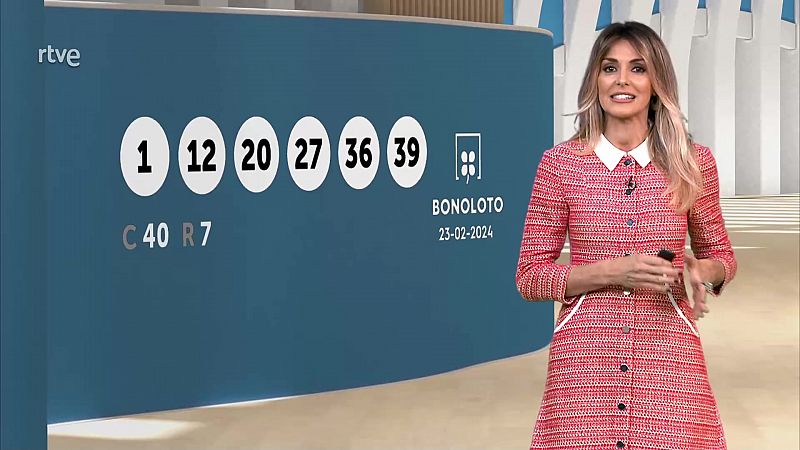 Sorteo de la Bonoloto y Euromillones del 23/02/2024 - ver ahora