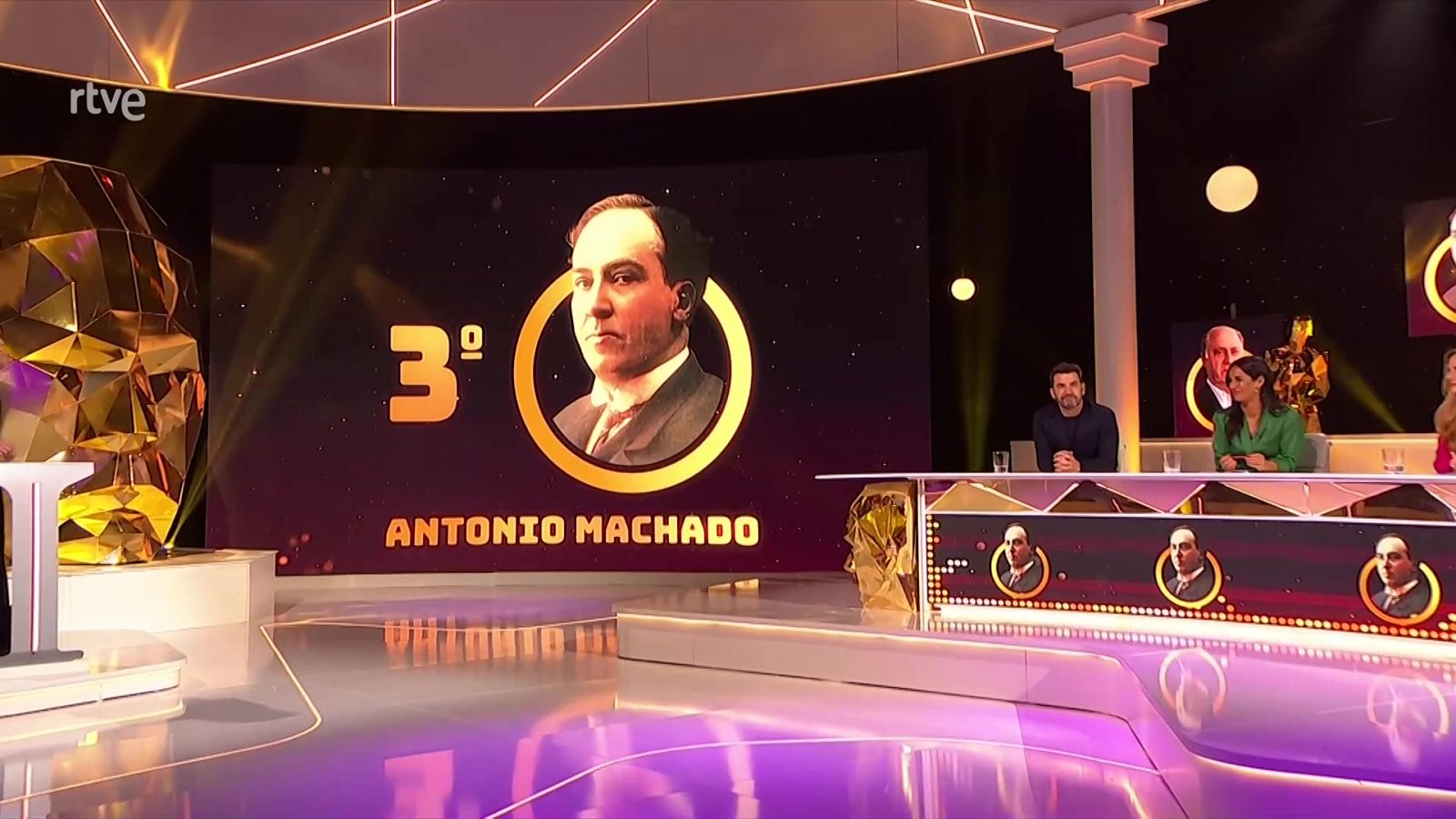 Antonio Machado, 3º en 'El mejor de la historia 2'