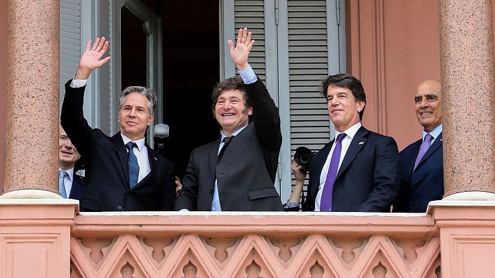 Primera visita de Blinken a Argentina