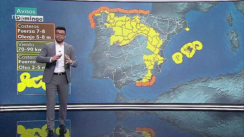 Las temperaturas continuarán descendiendo en el litoral mediterráneo peninsular y los archipiélagos - ver ahora