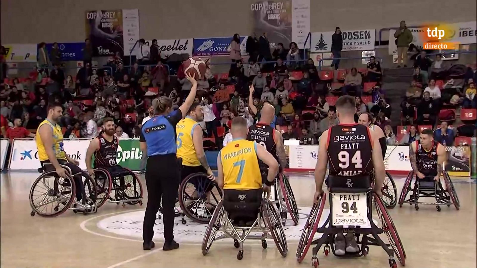 Baloncesto en silla de ruedas - Copa del Rey. Final: CD Ilunion - Amiab Albacete - ver ahora