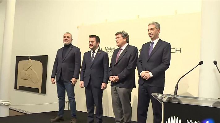 L'Informatiu - Primer acte institucional del Mobile World Congress: Mobile Lunch 2024