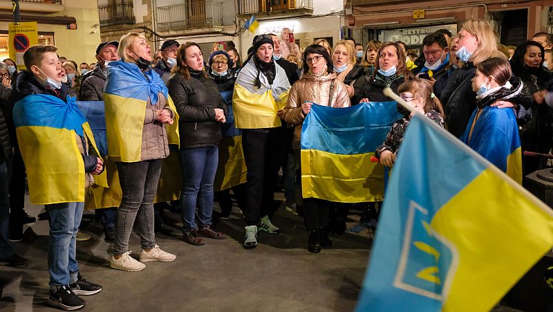 La guerra en Ucrania desde la distancia: as viven el conflicto los refugiados ucranianos que residen en Guissona