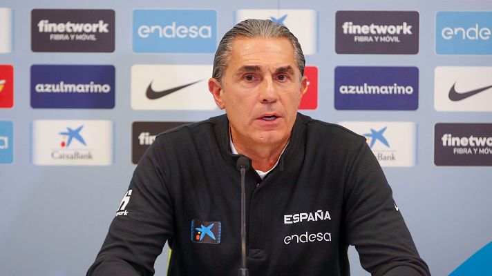 Baloncesto en RTVE - Scariolo: "Ricky tiene una sobrecarga, es normal después de tanto tiempo parado"