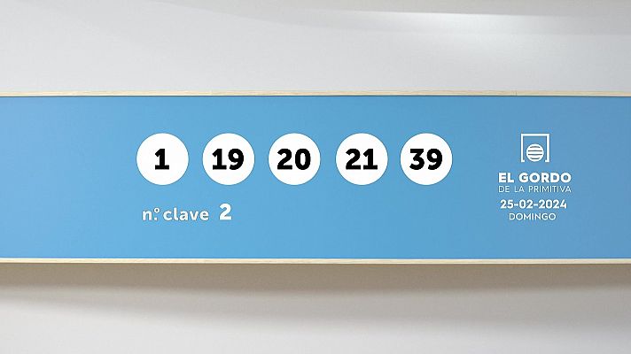 SELAE - Sorteo de la Lotería Gordo de la Primitiva del 25/02/2024