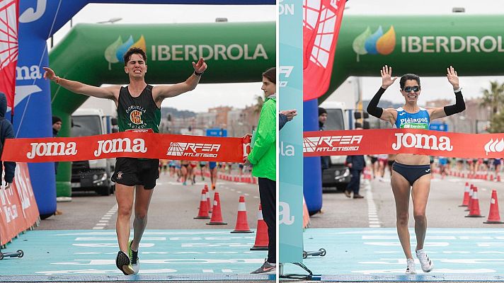 Telediario Fin de Semana - Los atletas Paul McGrath y Cristina Montesinos logran la mínima olímpica en los 20 kilómetros marcha