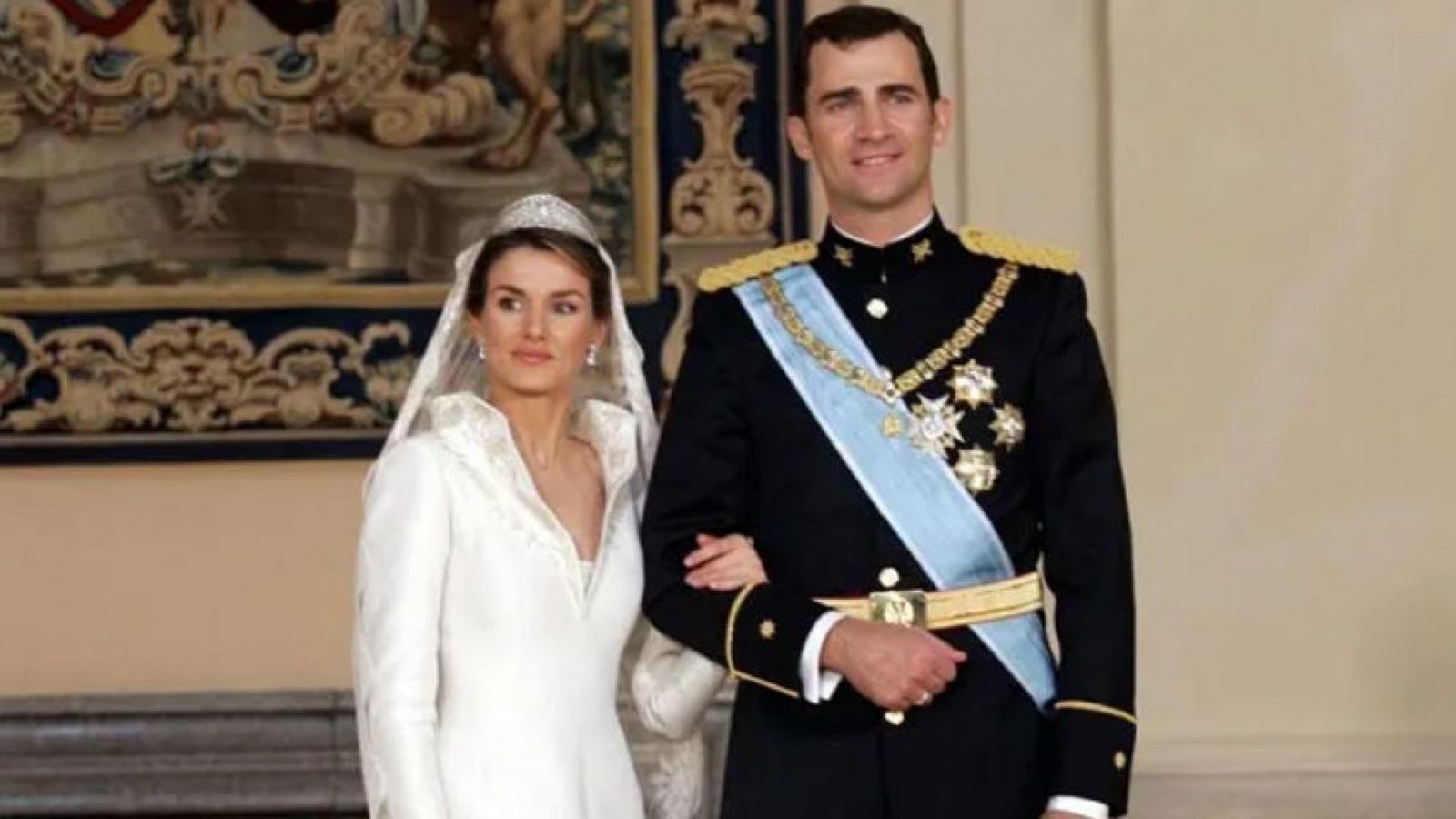 La boda de los príncipes de Asturias Felipe y Letizia (2004)