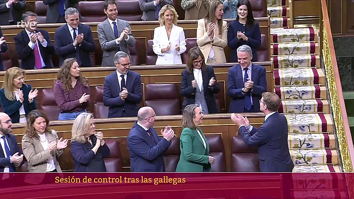 Parlamento - Sesión de control tras las elecciones gallegas