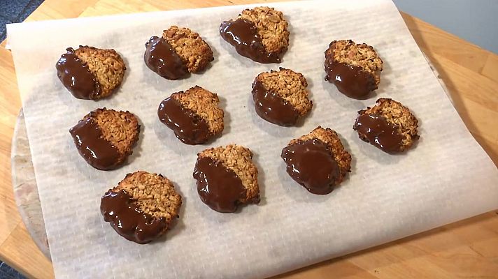 Cookies veganas con chocolate de la chef Marta Verona