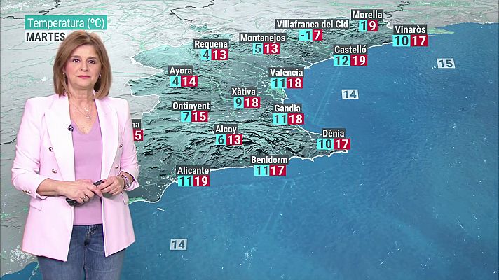 El tiempo en la Comunitat Valenciana - 26/02/2024