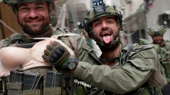 Burlas en plena guerra e imágenes humillantes de palestinos: los polémicos vídeos de soldados israelíes en Gaza