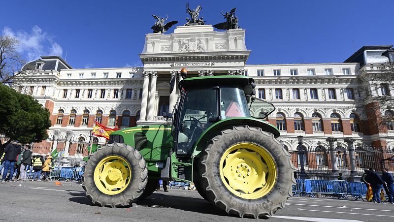 Los agricultores vuelven a reivindicar soluciones para el campo en Madrid