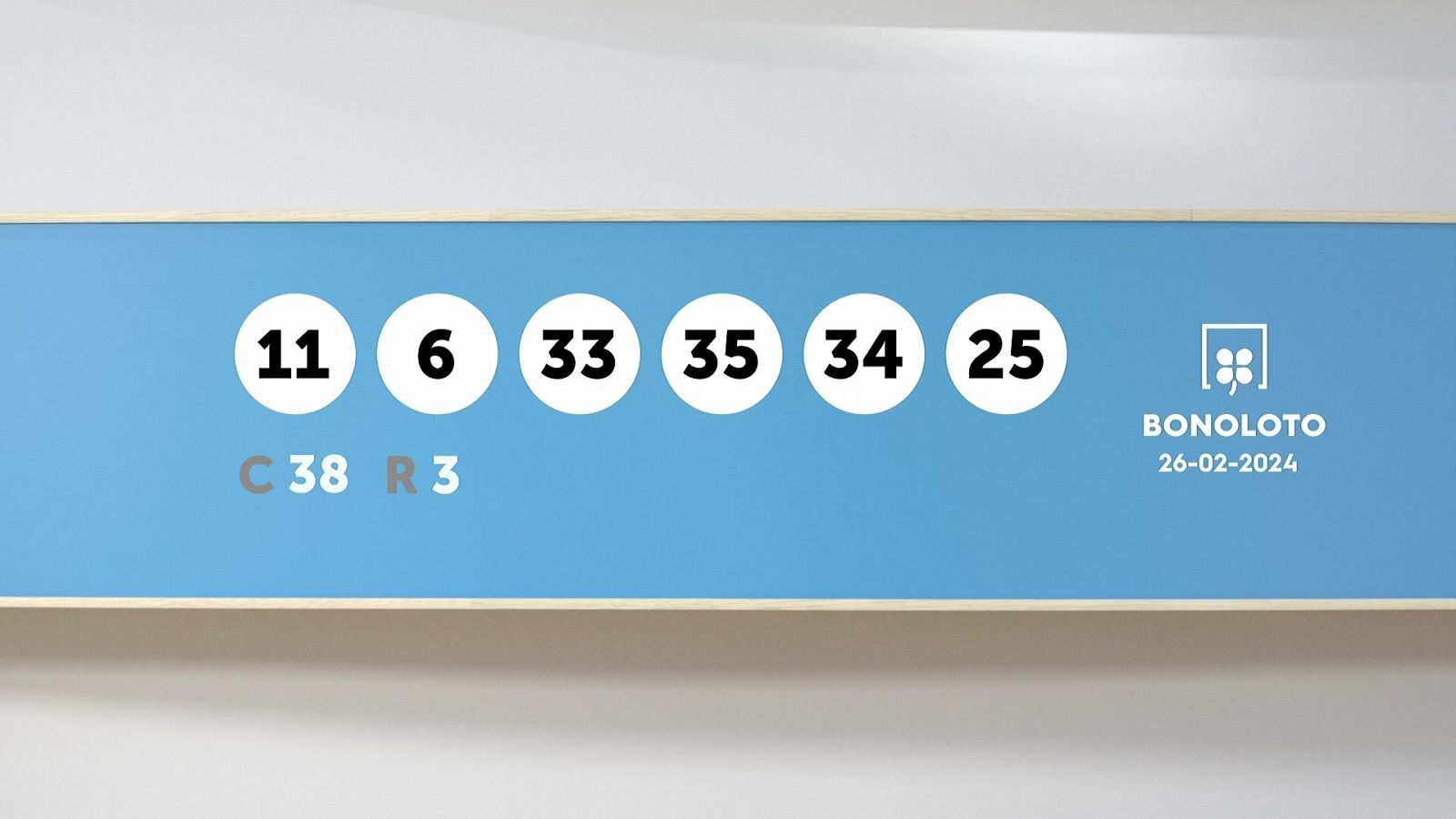 Sorteo de la Lotería Bonoloto del 26/02/2024 - Ver ahora