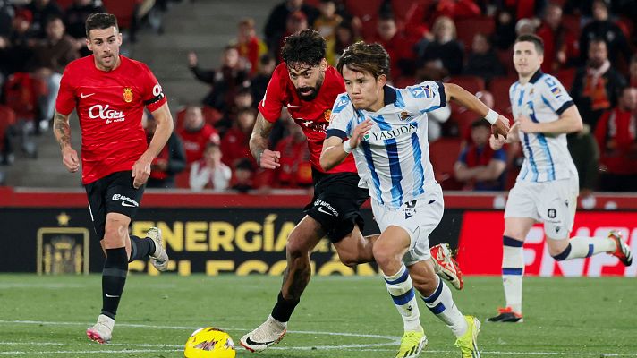 Telediario 1 - Real Sociedad y Mallorca buscan la final copera