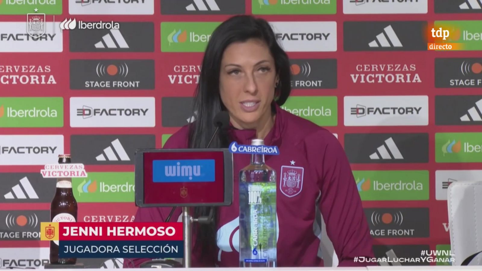 Jenni Hermoso, sobre su no convocatoria tras el Mundial: "Me dolió" - UEFA Nations League | Ver