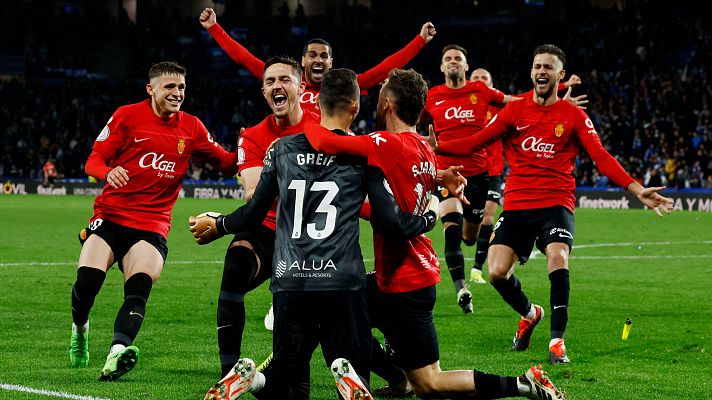 Copa del Rey - Darder, héroe de Mallorca en el quinto penalti