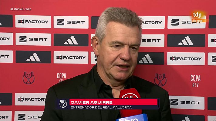 Javier Aguirre, sobre el regreso del Mallorca a una final 21 años después: "El número 21 hay que jugarlo a la ruleta"