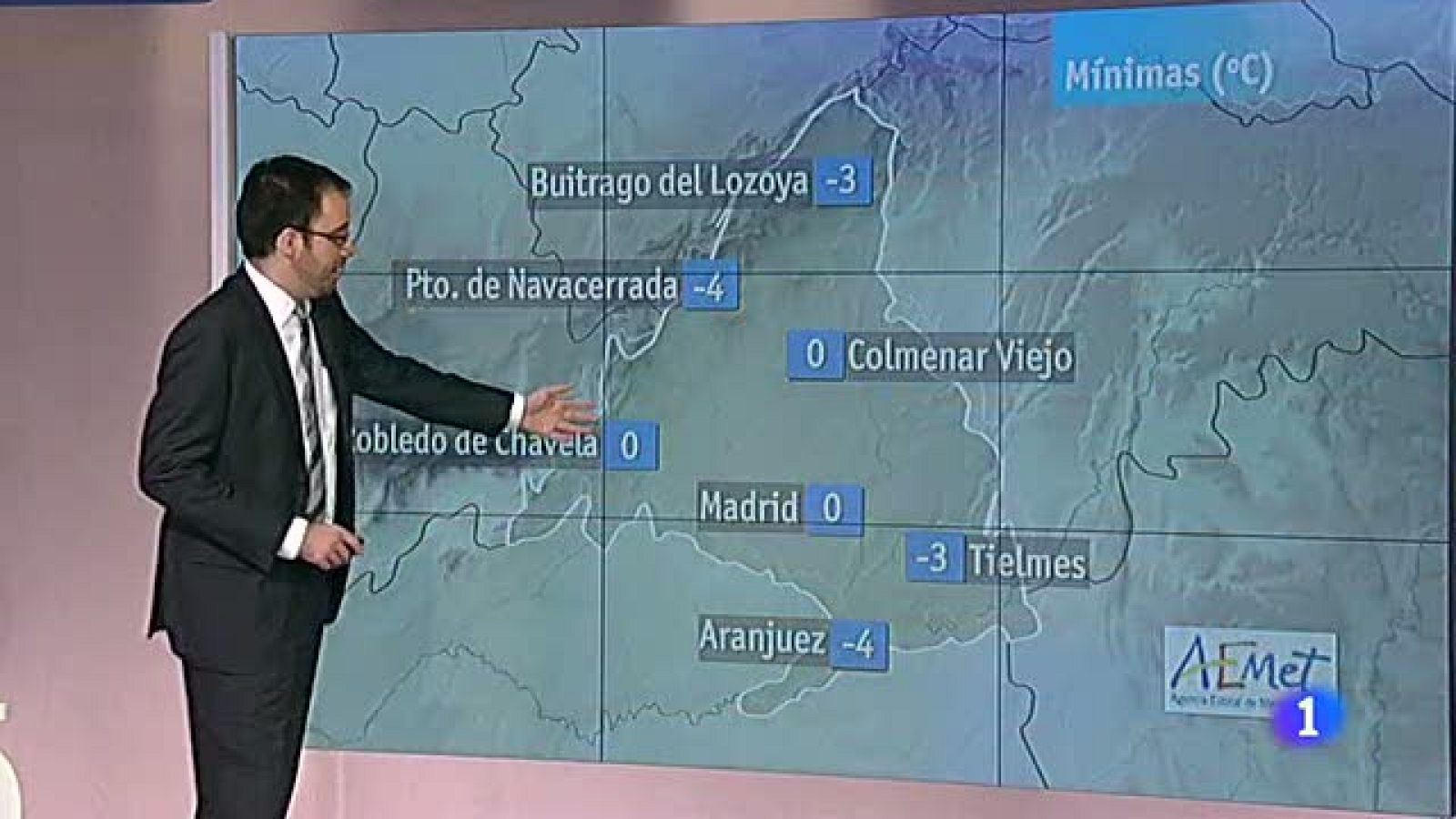 El tiempo en la Comunidad de Madrid - 03/12/12