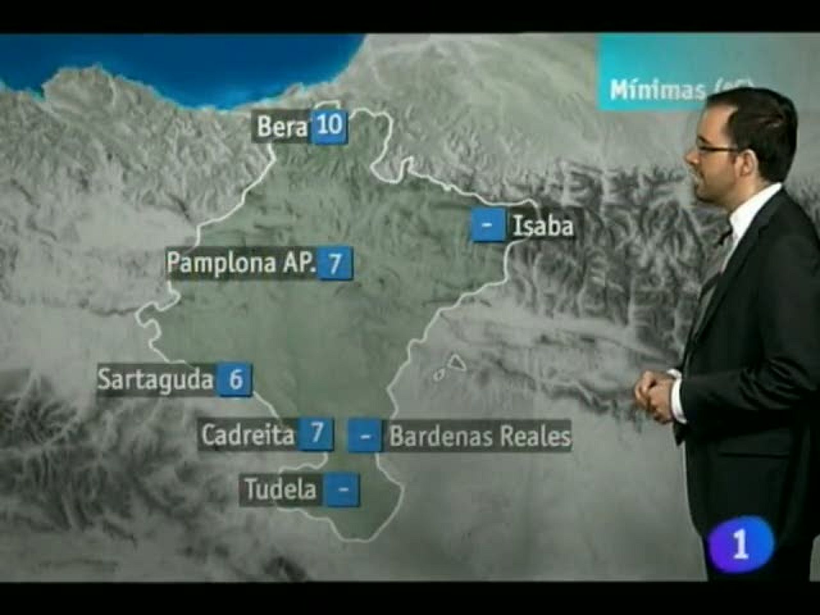   Previsión meteorológica para Navarra (03/12/12)