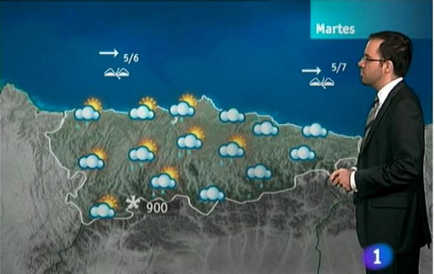 Panorama Regional - El tiempo en Asturias - 03/12/12