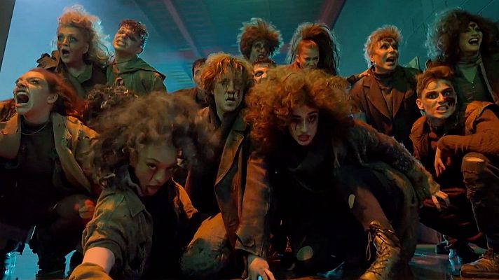 Los zombis de "Thriller" transforman a los concursantes