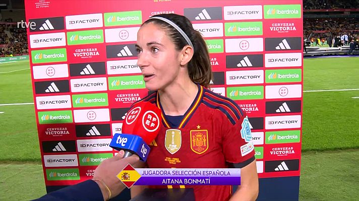 Aitana Bonmatí, MVP de la Nations League: "Este equipo no tiene techo; ahora, a por los Juegos"