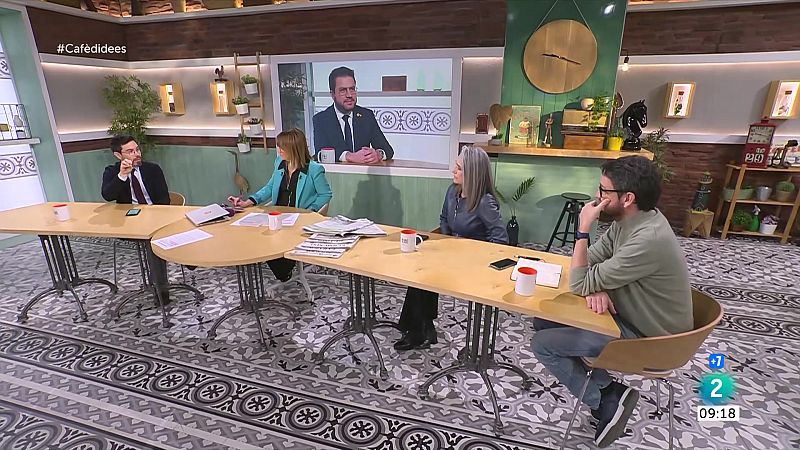 Gemma Nierga entrevista al president Pere Aragonès. Parlem del cas Koldo amb Cristina de la Hoz. I coneixem la tasca de la grafòloga Montse Perelló