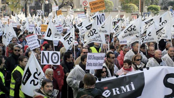 Telediario 1 - Día mundial discapacitados