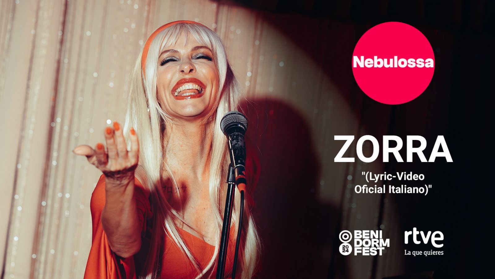 Eurovisión 2024 | Zorra" de Nebulossa, videoclip oficial (Traducción al italiano)
