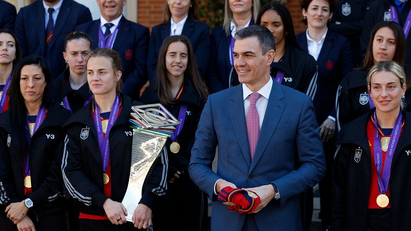La seleccin espaola celebra en Madrid su Nations League y reclama apoyo al deporte femenino