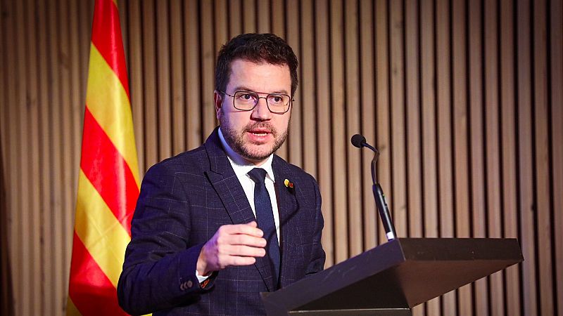 Aragonès critica la decisión del Supremo de abrir causa penal por terrorismo a los imputados del caso 'Tsunami Democràtic' - La tarde en 24h | Ver
