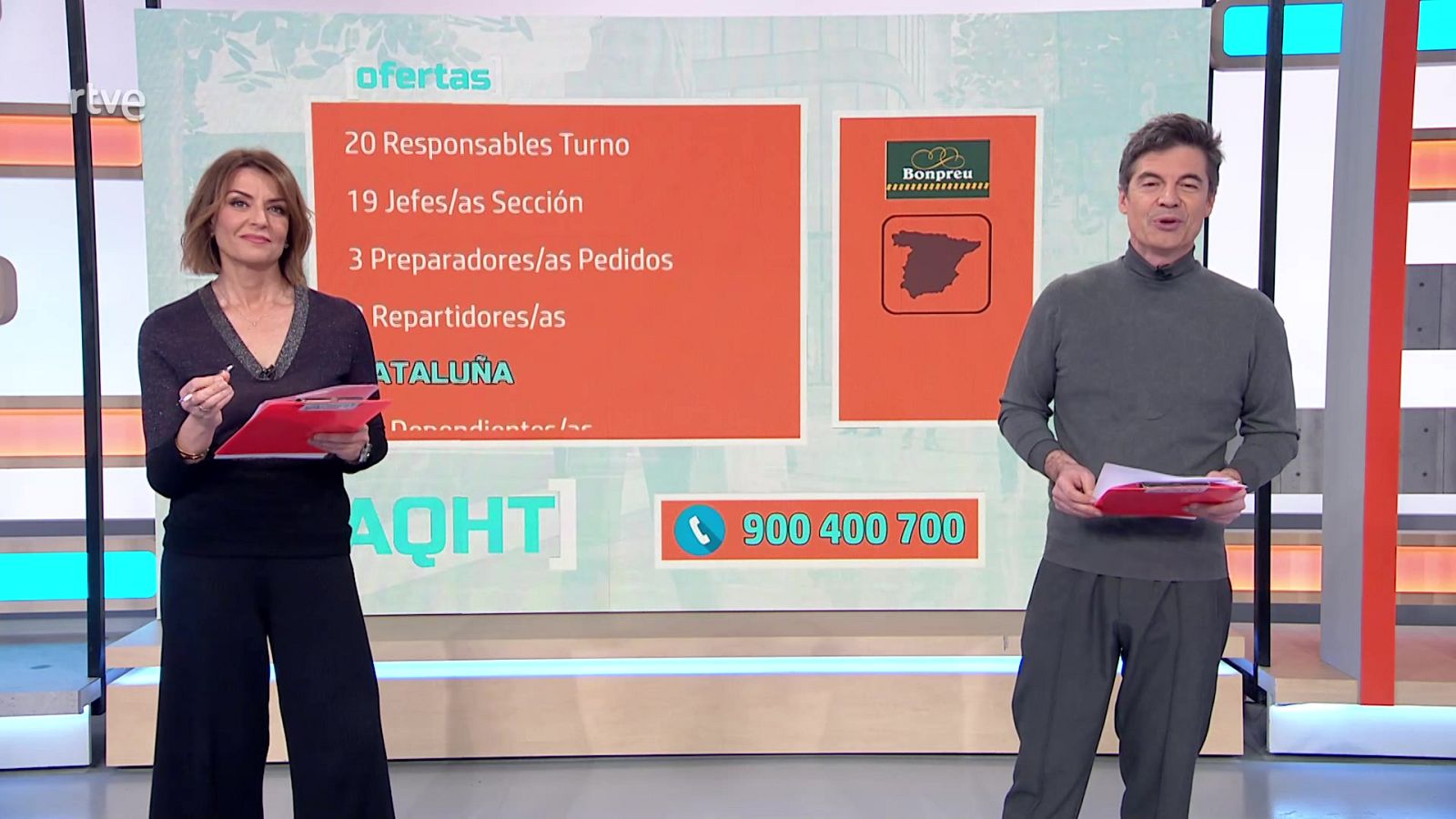 Aquí hay trabajo - 01/03/24 - ver ahora