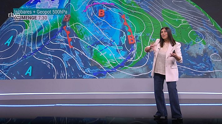 El temps - Cap de setmana entretingut: neu, pluja, vent i fred